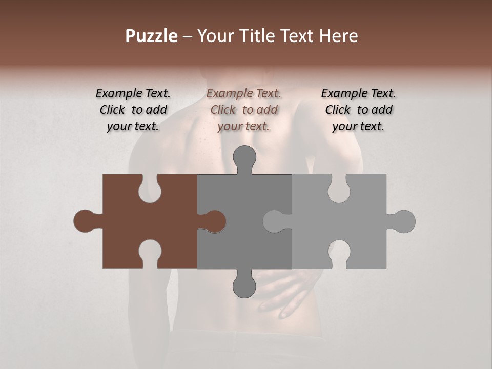 Boy Caucasian Guy PowerPoint Template