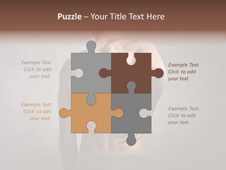 Boy Caucasian Guy PowerPoint Template