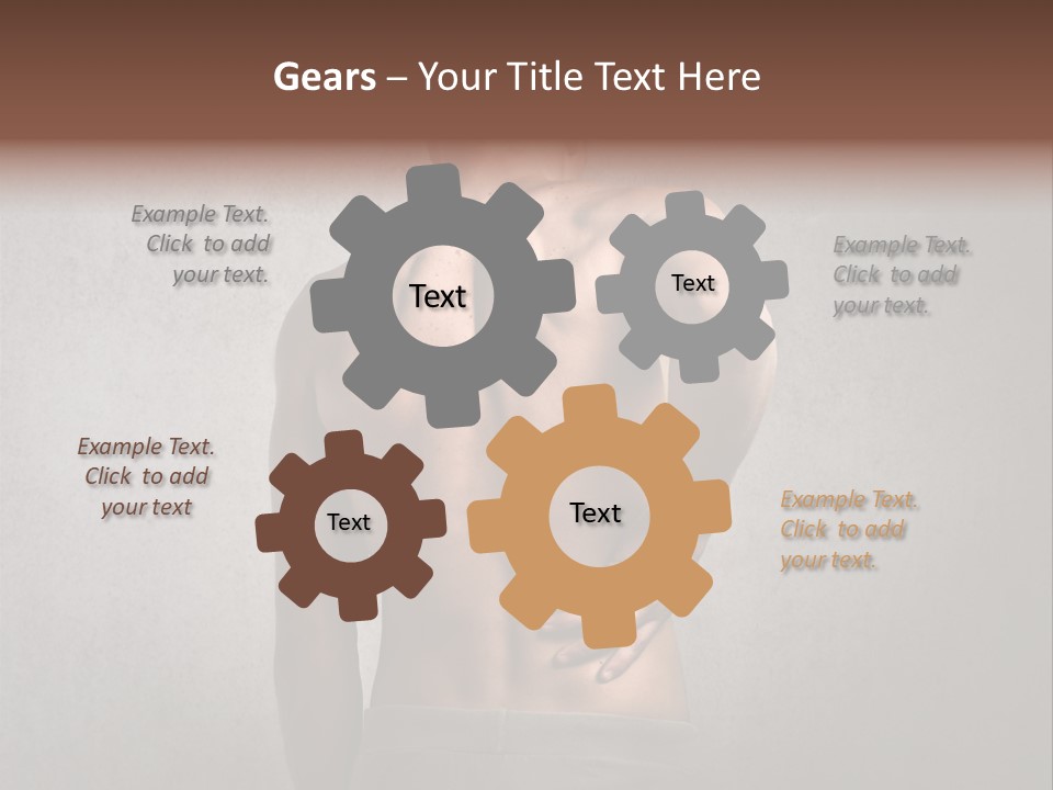 Boy Caucasian Guy PowerPoint Template