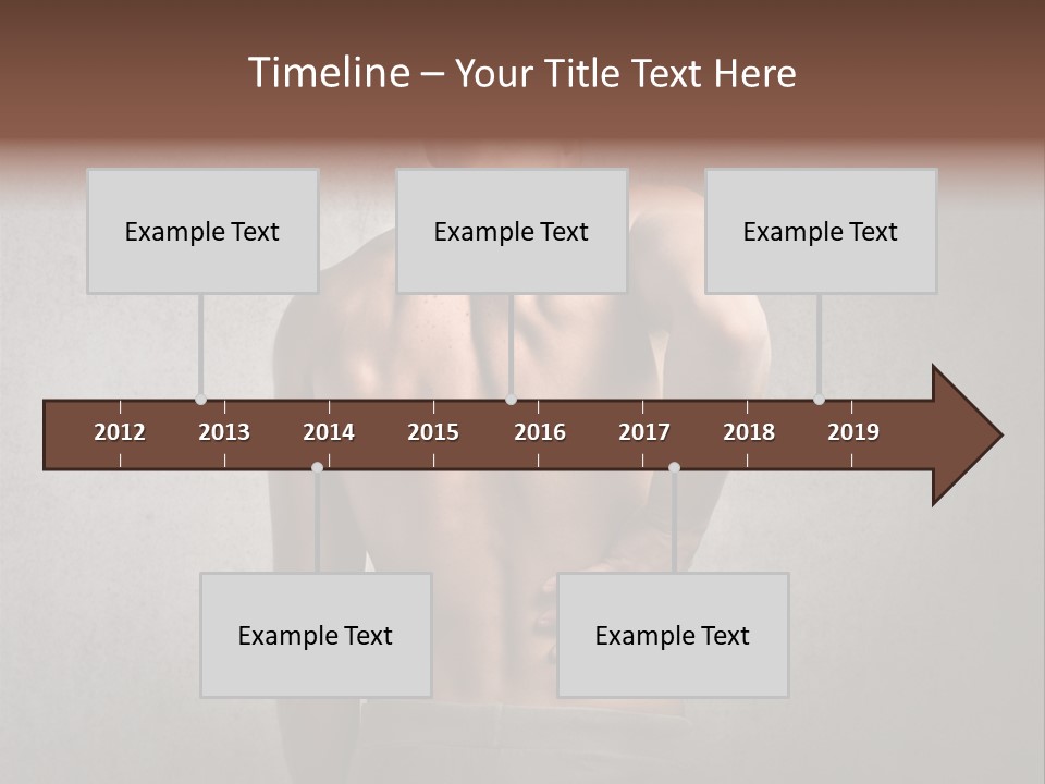 Boy Caucasian Guy PowerPoint Template