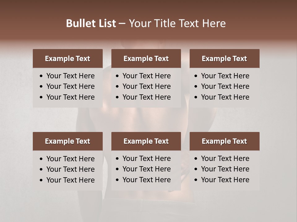Boy Caucasian Guy PowerPoint Template