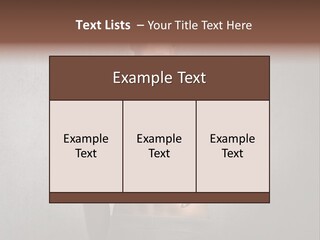Boy Caucasian Guy PowerPoint Template