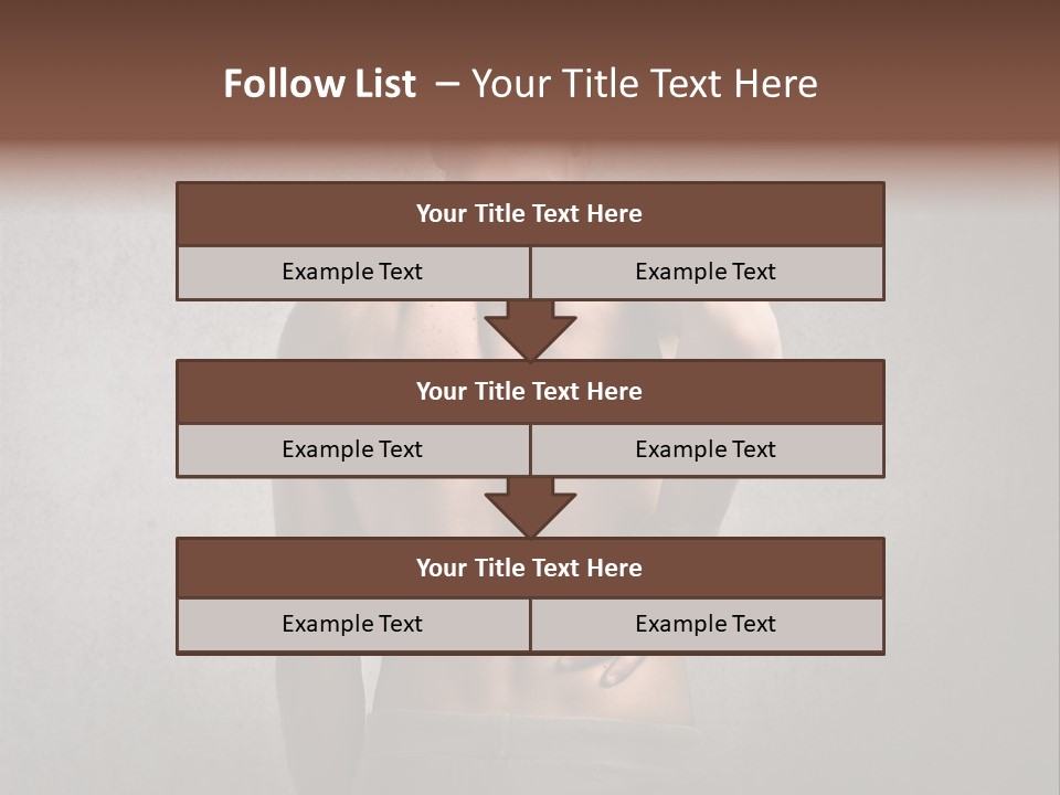 Boy Caucasian Guy PowerPoint Template