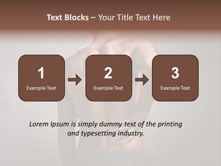 Boy Caucasian Guy PowerPoint Template