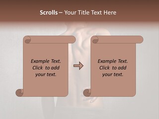 Boy Caucasian Guy PowerPoint Template