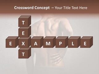 Boy Caucasian Guy PowerPoint Template