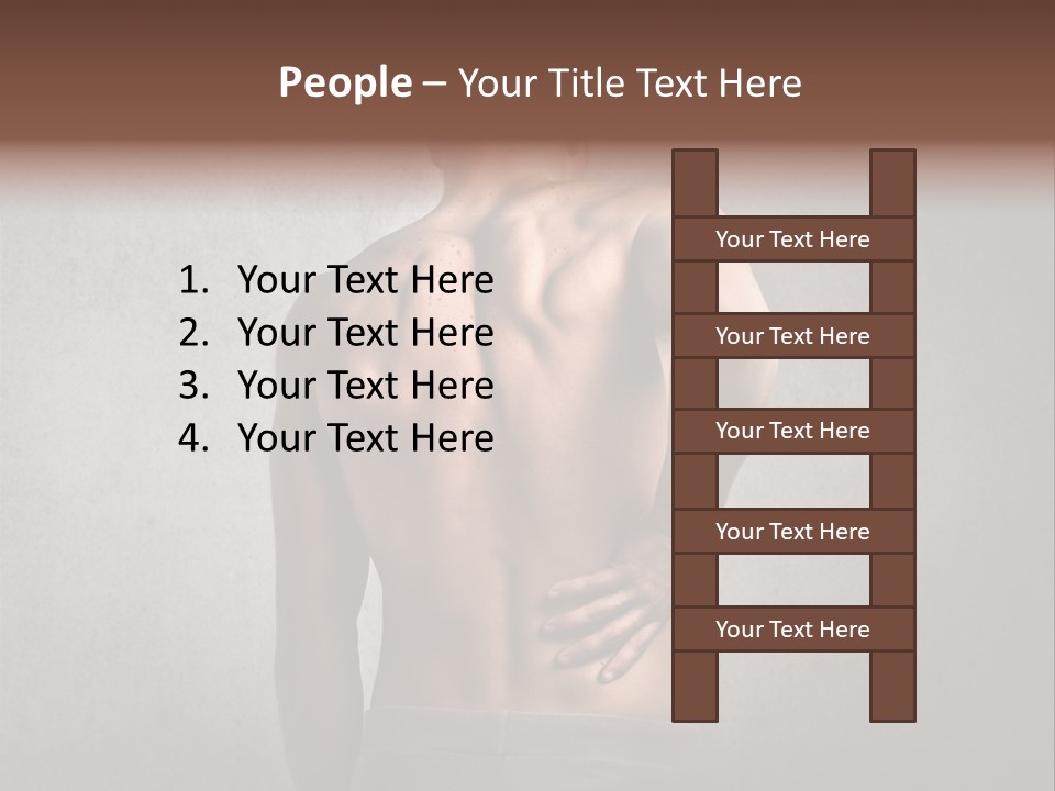 Boy Caucasian Guy PowerPoint Template