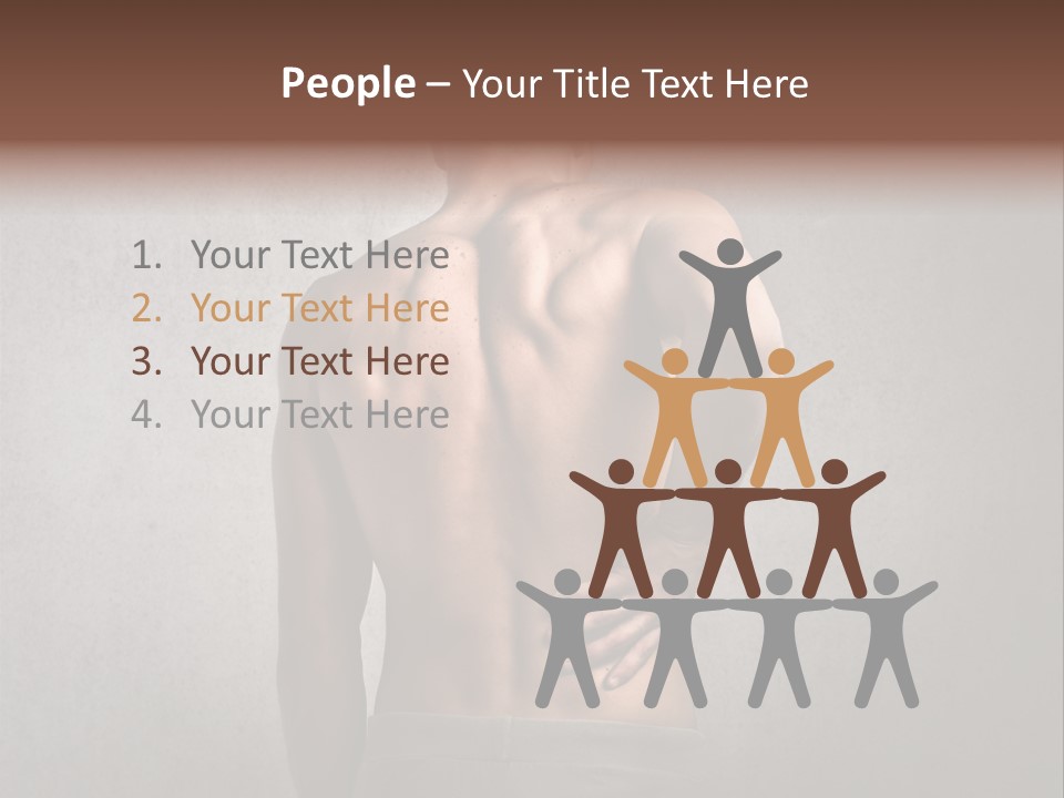 Boy Caucasian Guy PowerPoint Template