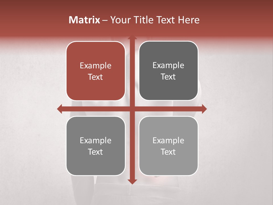 A Man Holding His Back With His Hands On His Hip PowerPoint Template