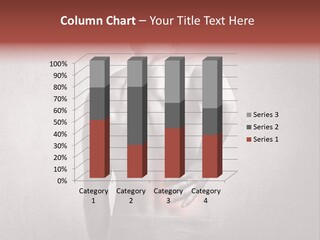 A Man Holding His Back With His Hands On His Hip PowerPoint Template