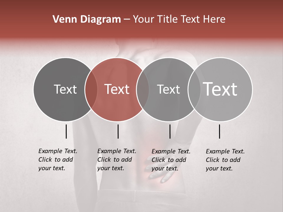 A Man Holding His Back With His Hands On His Hip PowerPoint Template