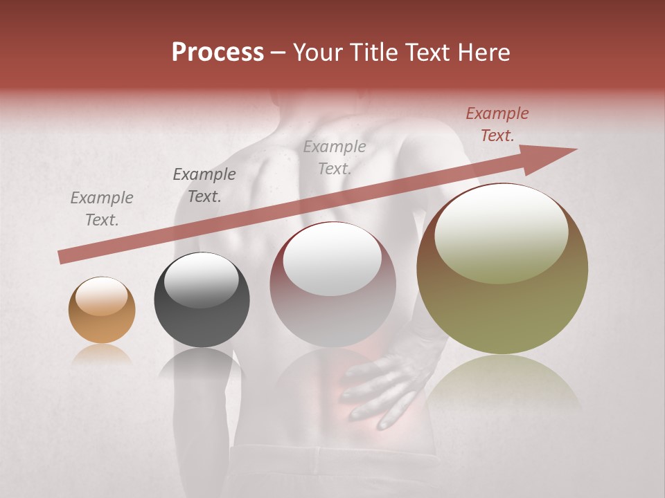 A Man Holding His Back With His Hands On His Hip PowerPoint Template