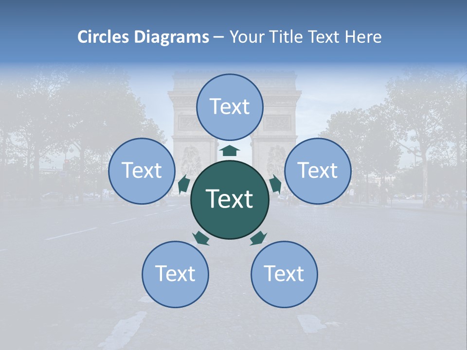 Gym Ring Muscular PowerPoint Template