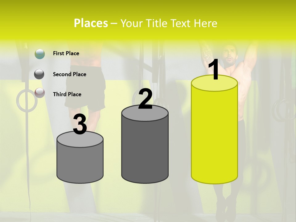 Gym Ring Muscular PowerPoint Template