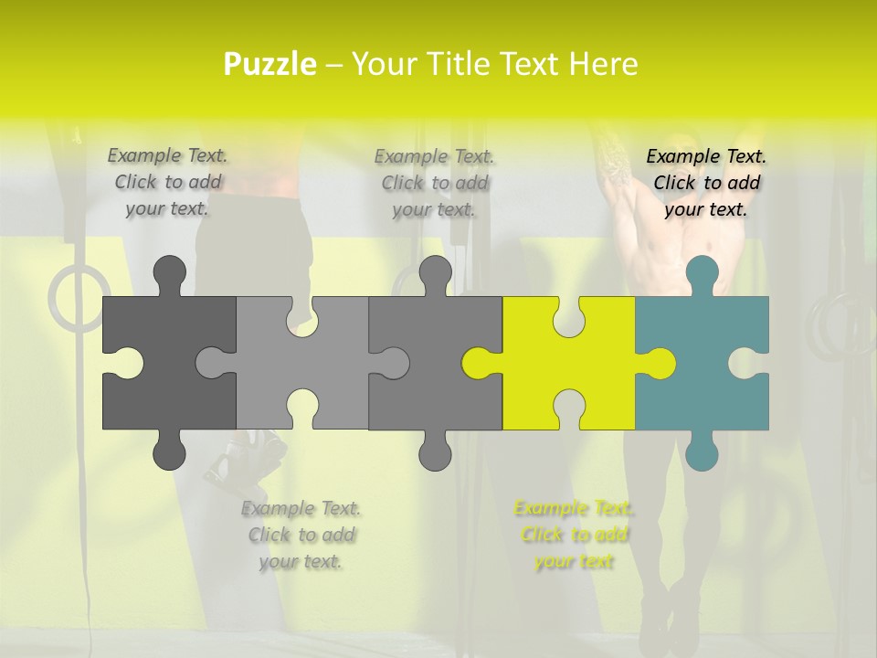 Gym Ring Muscular PowerPoint Template