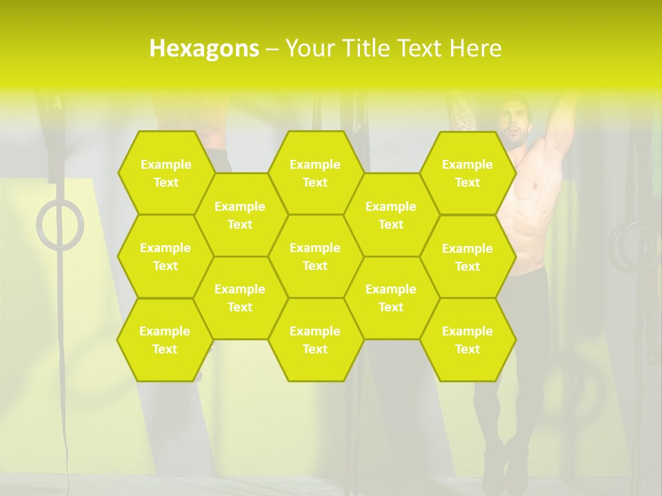 Gym Ring Muscular PowerPoint Template