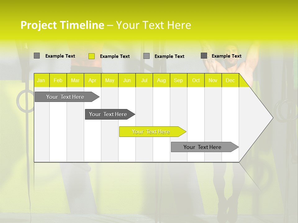 Gym Ring Muscular PowerPoint Template