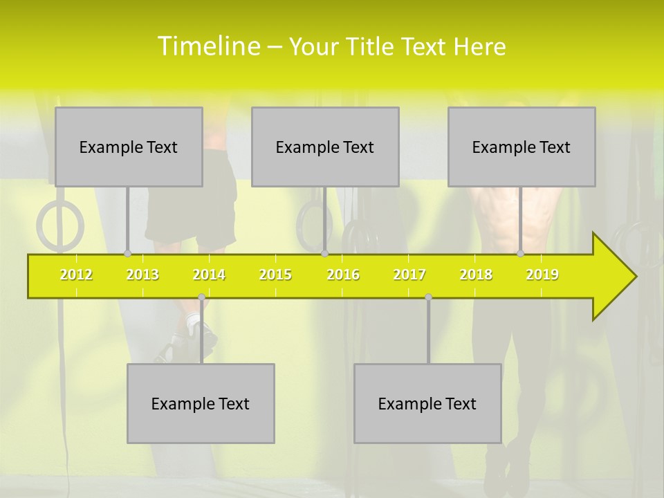 Gym Ring Muscular PowerPoint Template