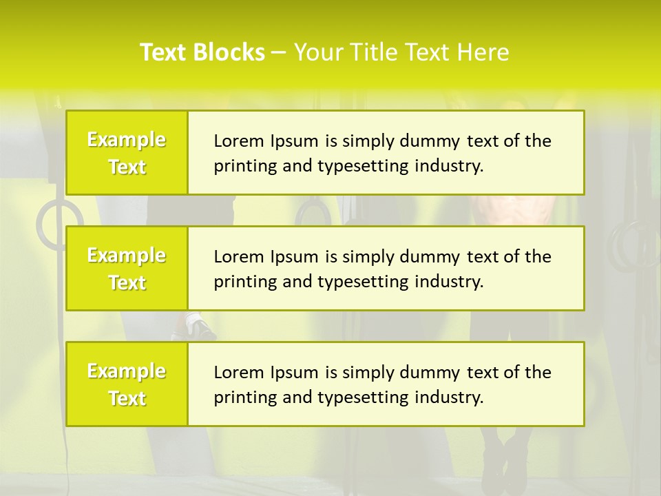 Gym Ring Muscular PowerPoint Template