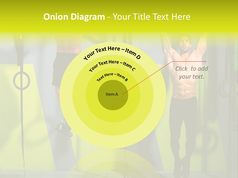 Gym Ring Muscular PowerPoint Template