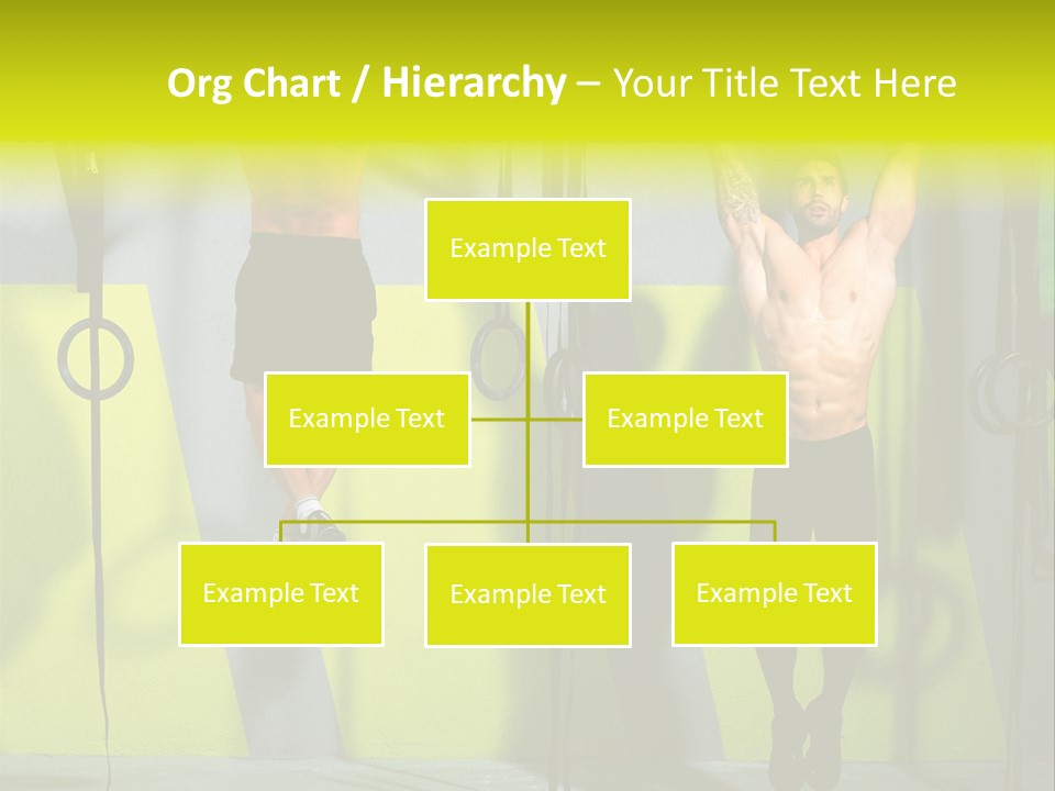 Gym Ring Muscular PowerPoint Template