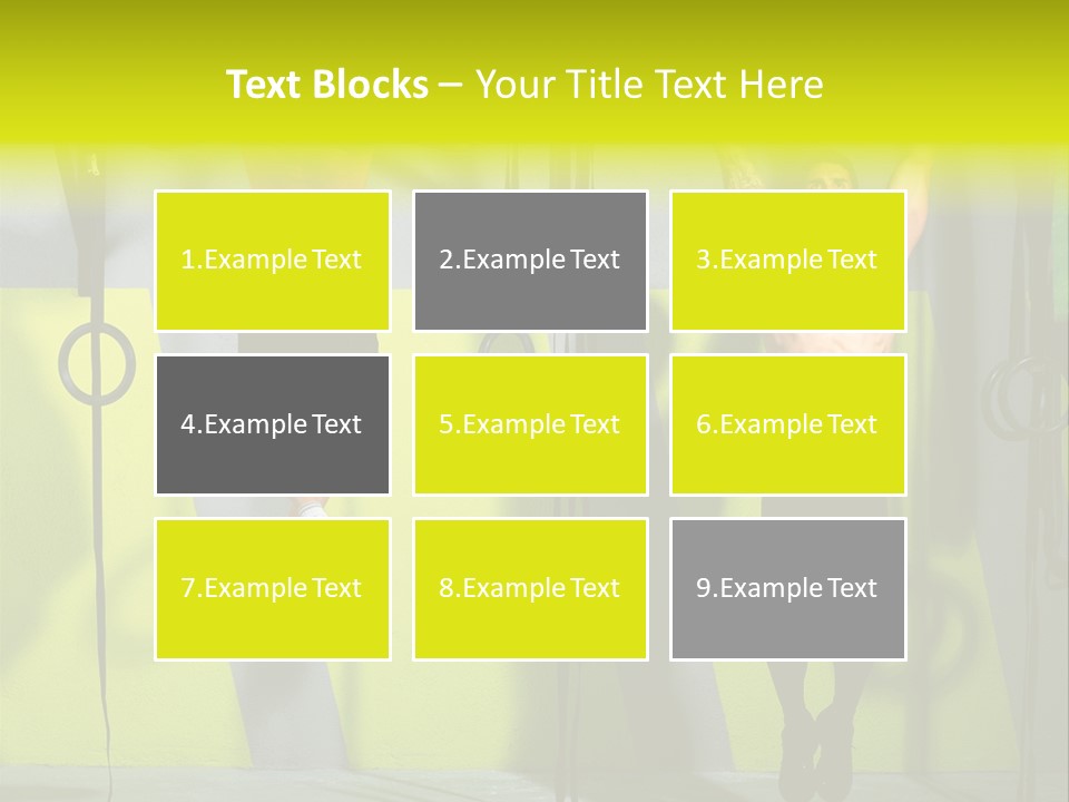 Gym Ring Muscular PowerPoint Template