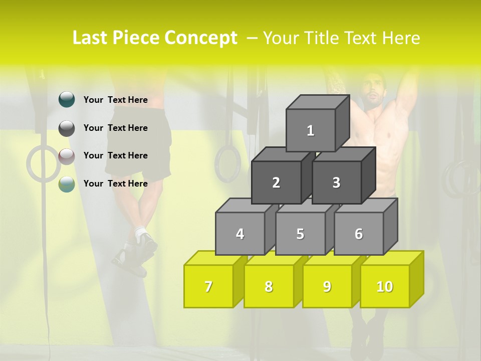 Gym Ring Muscular PowerPoint Template