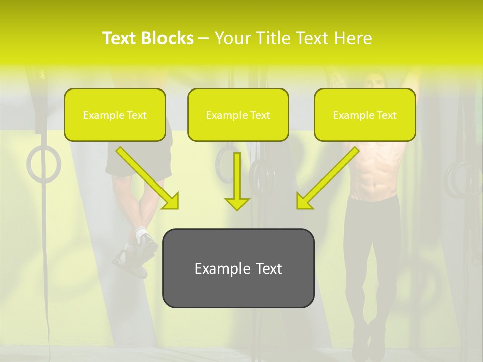 Gym Ring Muscular PowerPoint Template