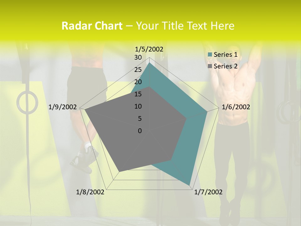 Gym Ring Muscular PowerPoint Template