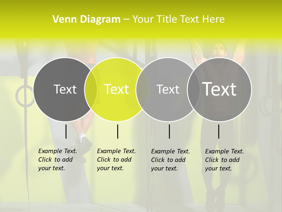 Gym Ring Muscular PowerPoint Template