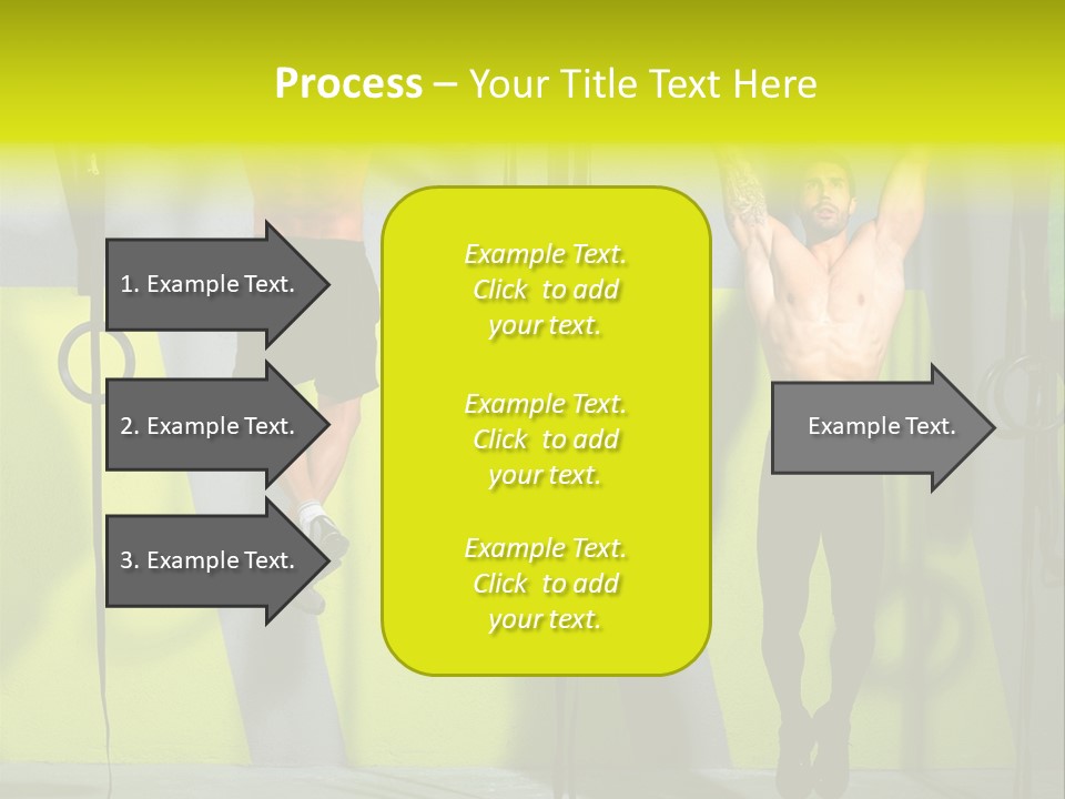 Gym Ring Muscular PowerPoint Template