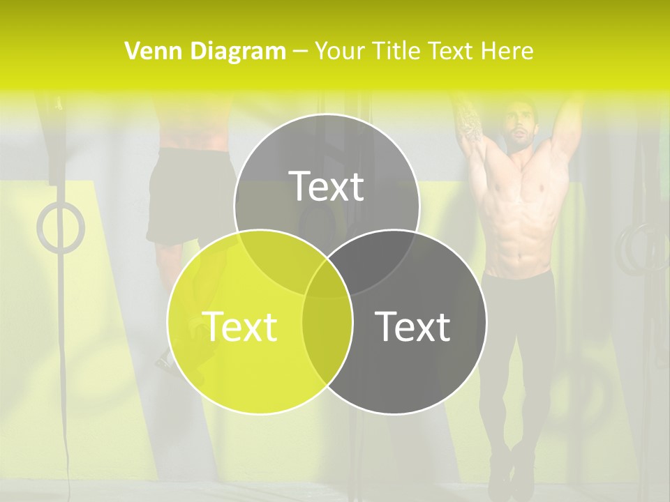 Gym Ring Muscular PowerPoint Template
