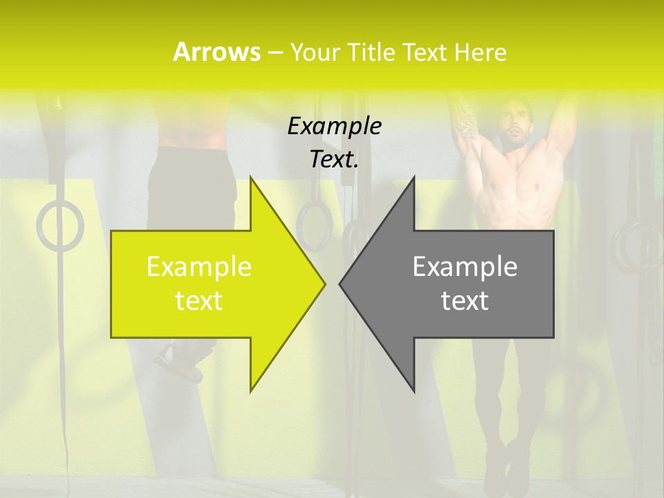 Gym Ring Muscular PowerPoint Template