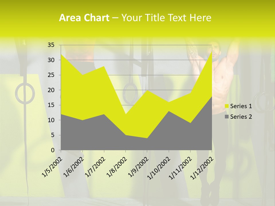 Gym Ring Muscular PowerPoint Template