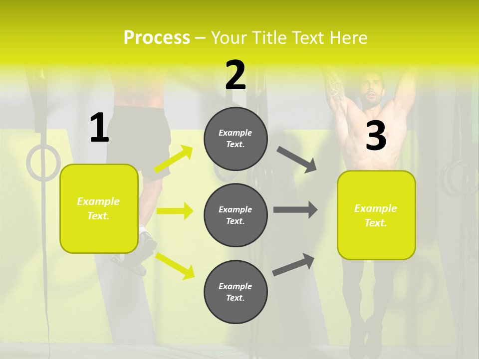 Gym Ring Muscular PowerPoint Template