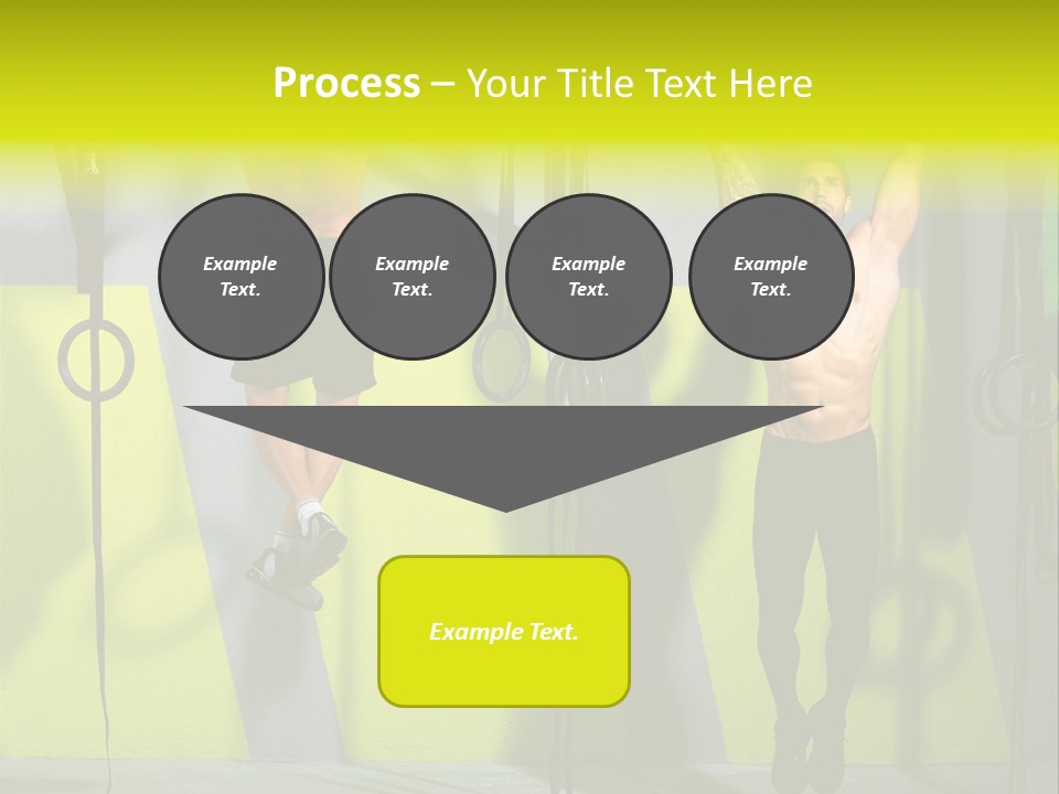 Gym Ring Muscular PowerPoint Template