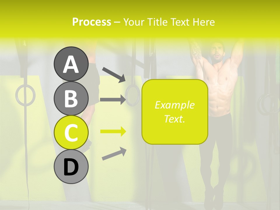 Gym Ring Muscular PowerPoint Template