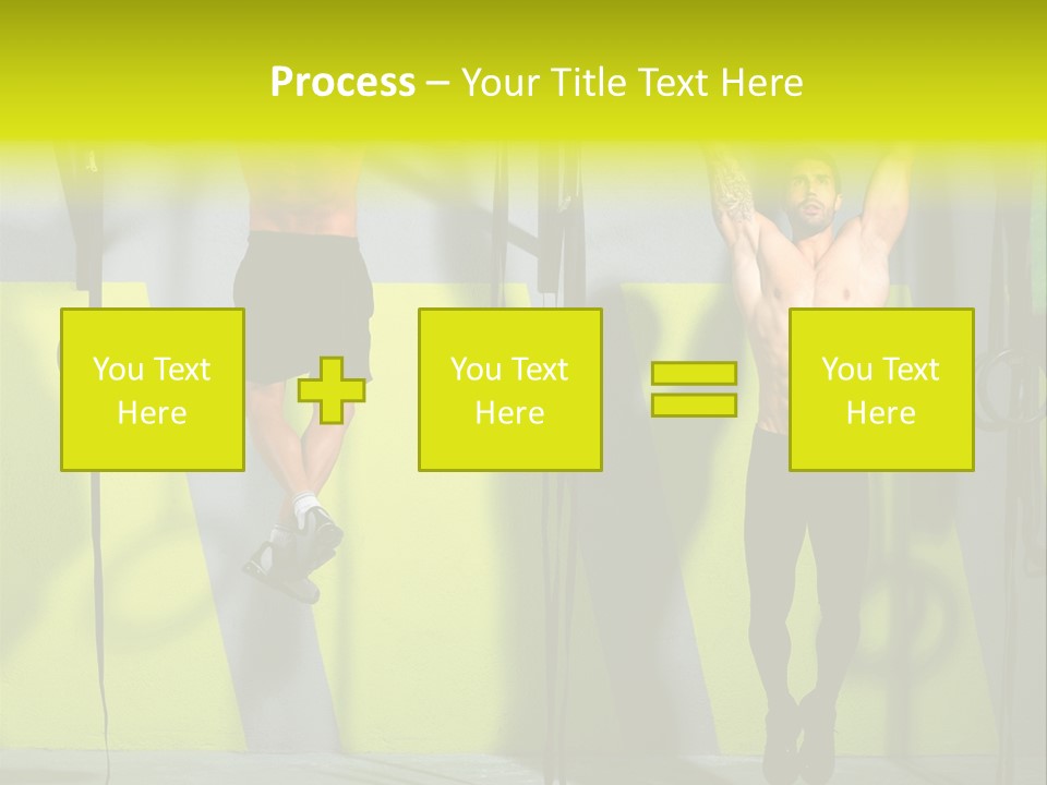 Gym Ring Muscular PowerPoint Template