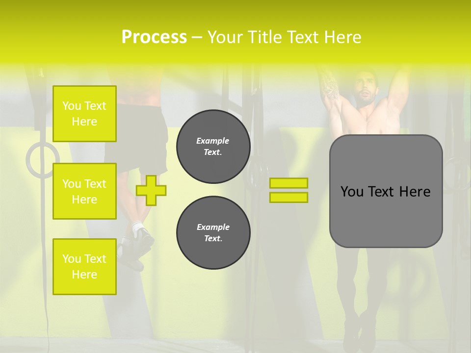 Gym Ring Muscular PowerPoint Template