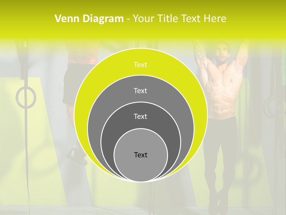 Gym Ring Muscular PowerPoint Template