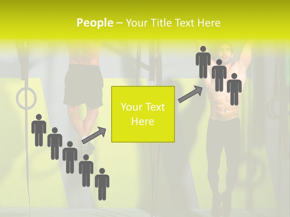 Gym Ring Muscular PowerPoint Template