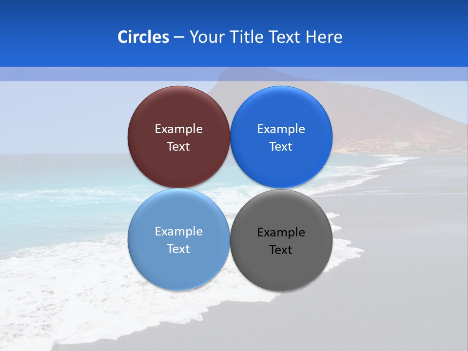 Africa Outdoor Sky PowerPoint Template