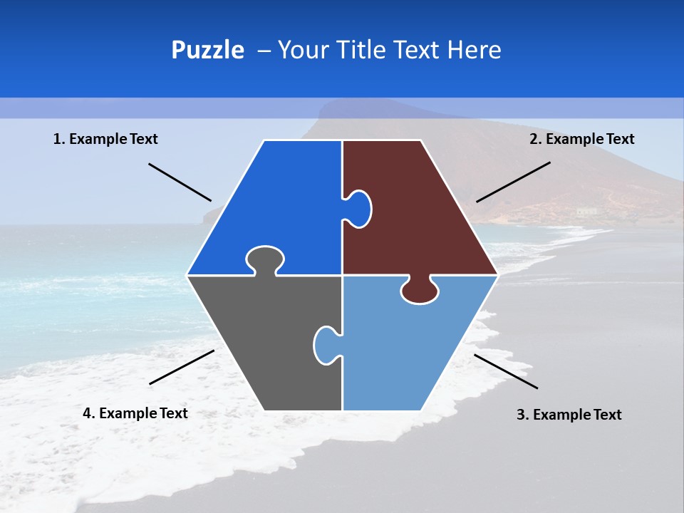 Africa Outdoor Sky PowerPoint Template