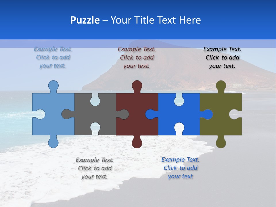 Africa Outdoor Sky PowerPoint Template