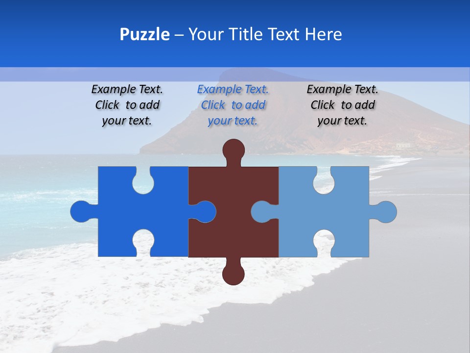 Africa Outdoor Sky PowerPoint Template