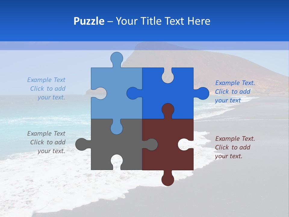 Africa Outdoor Sky PowerPoint Template