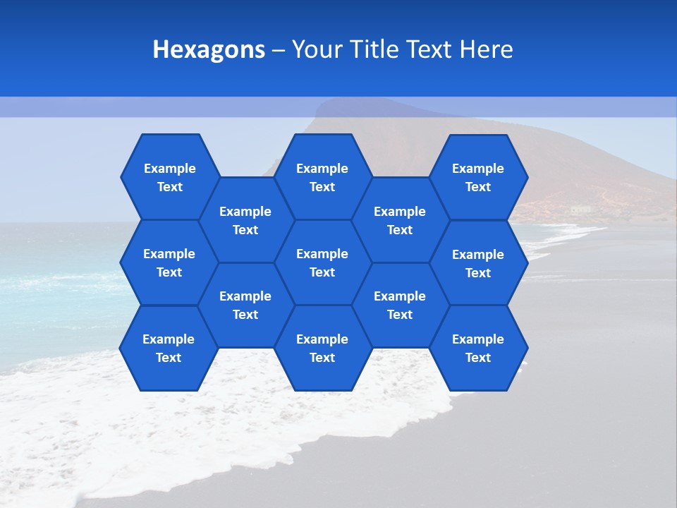 Africa Outdoor Sky PowerPoint Template