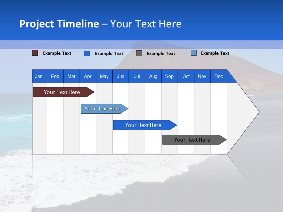 Africa Outdoor Sky PowerPoint Template