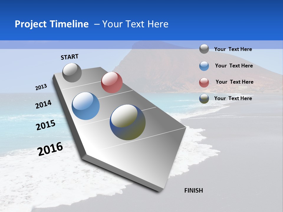 Africa Outdoor Sky PowerPoint Template