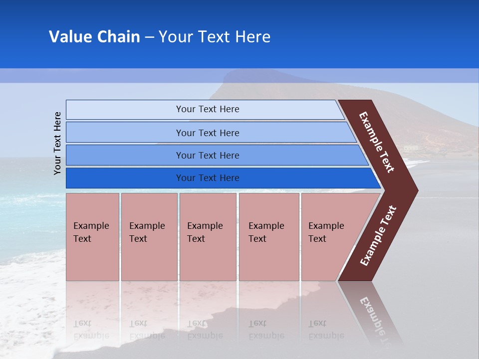Africa Outdoor Sky PowerPoint Template